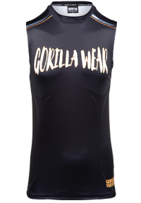 Gorilla Wear Clayton Tank Top, black/gold
