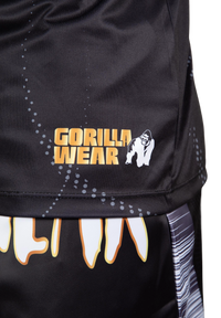 Gorilla Wear Clayton Tank Top, black/gold