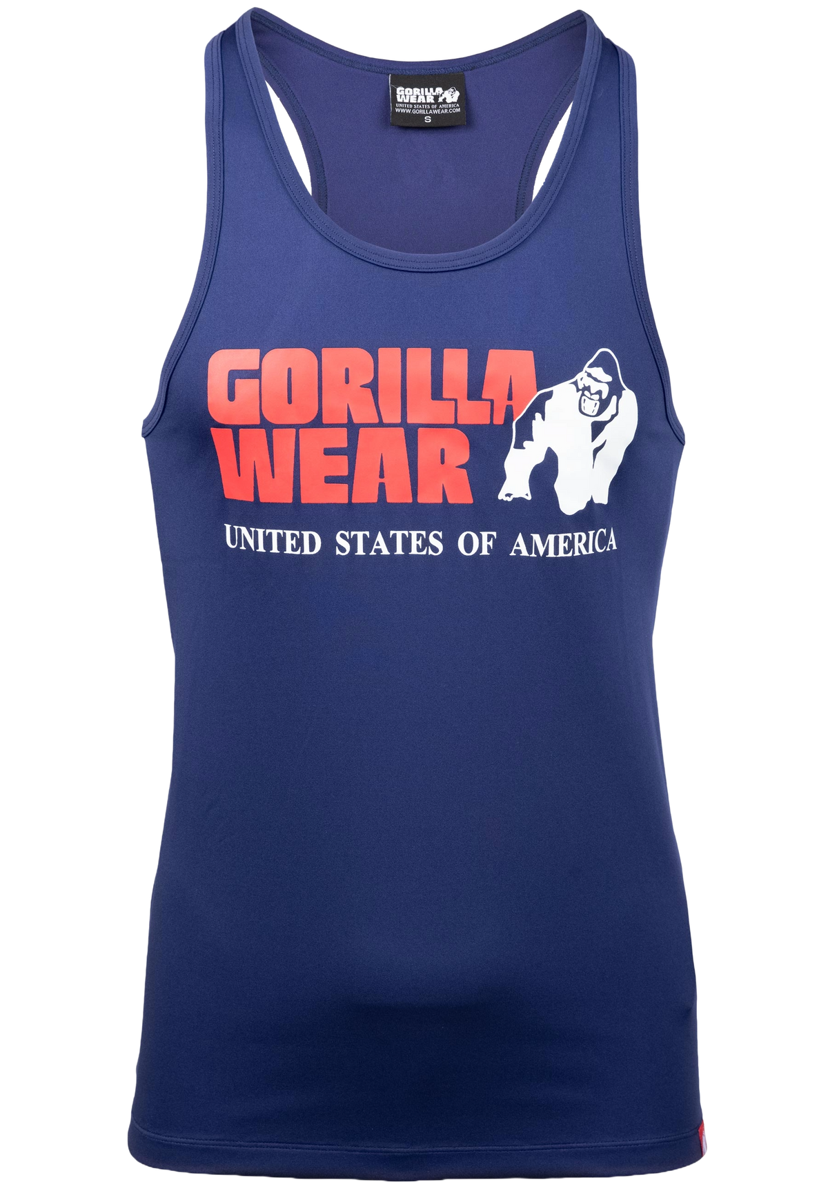 Gorilla Wear Classic Training Tank Top, navy