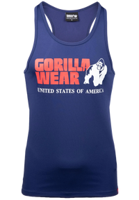Gorilla Wear Classic Training Tank Top, navy