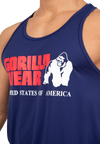 Gorilla Wear Classic Training Tank Top, navy