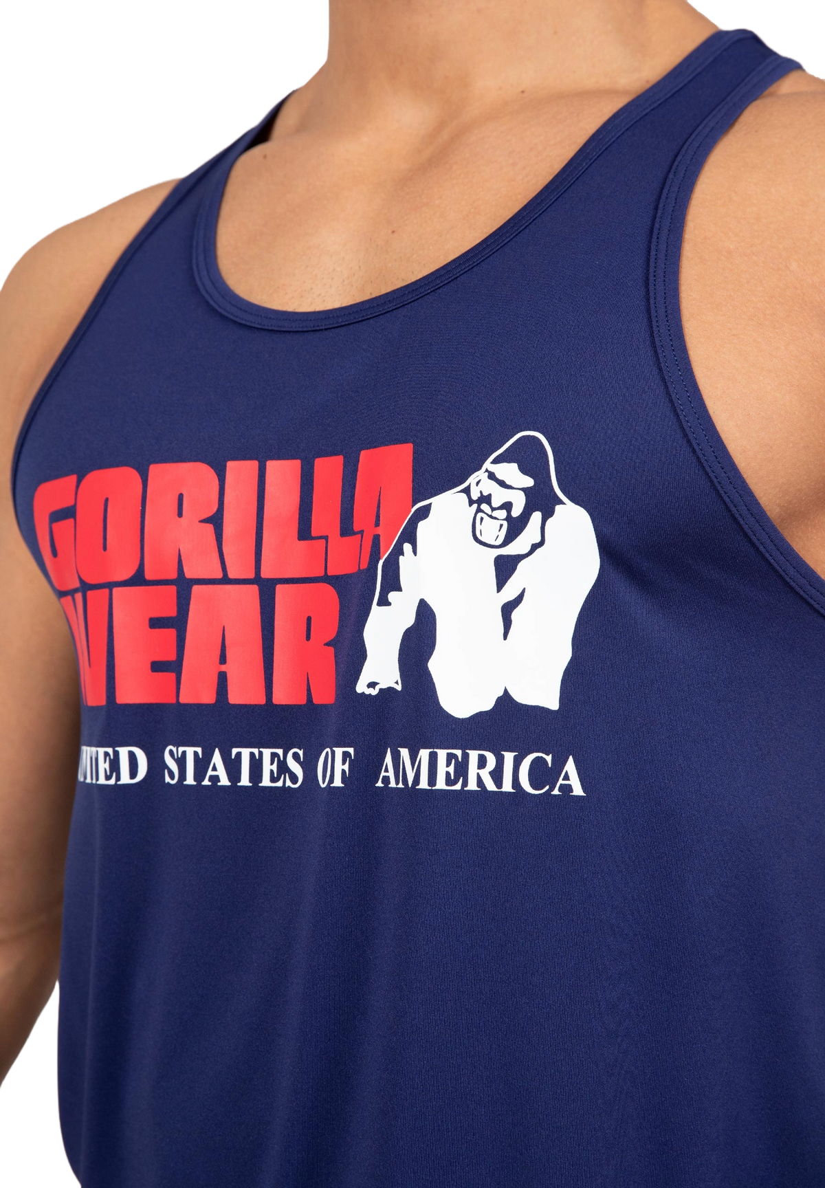 Gorilla Wear Classic Training Tank Top, navy