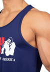 Gorilla Wear Classic Training Tank Top, navy