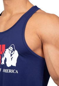 Gorilla Wear Classic Training Tank Top, navy