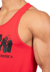 Gorilla Wear Classic Training Tank Top, red