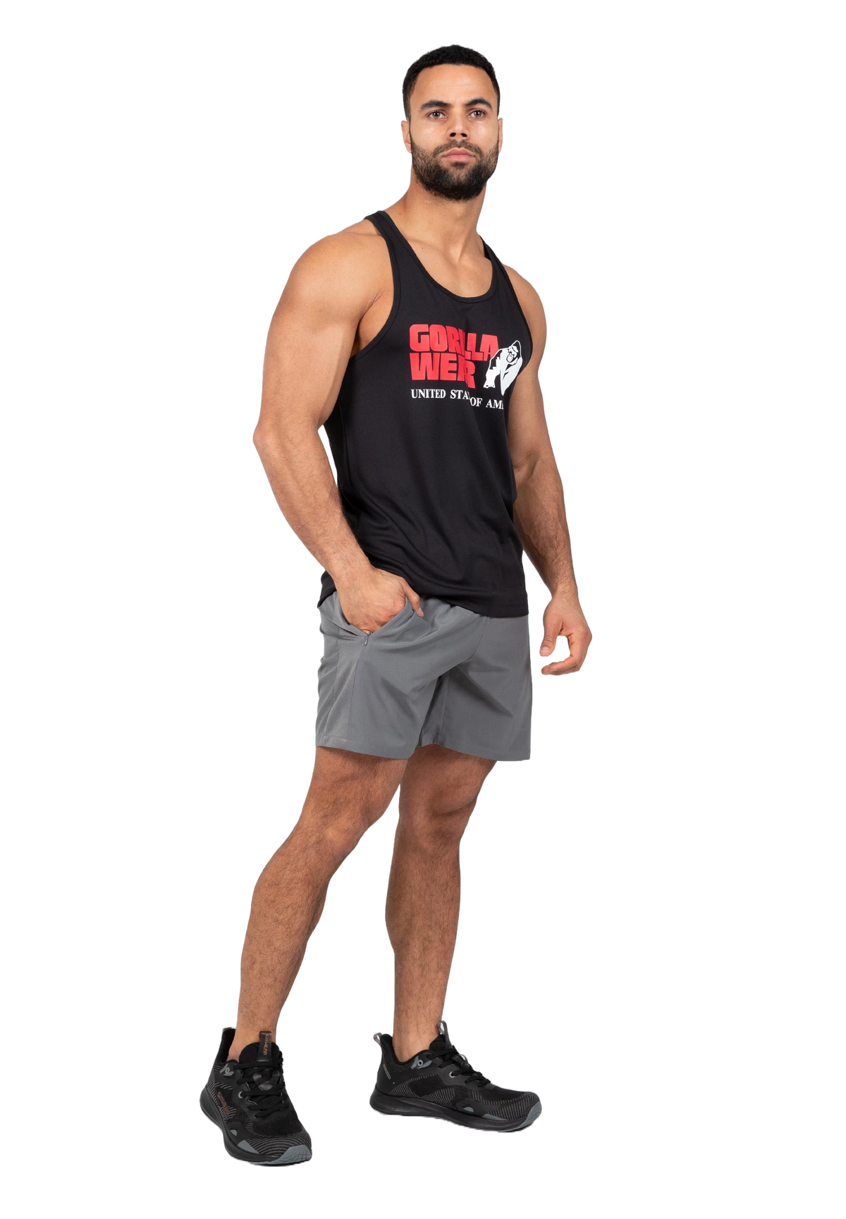 Gorilla Wear Classic Training Tank Top, black