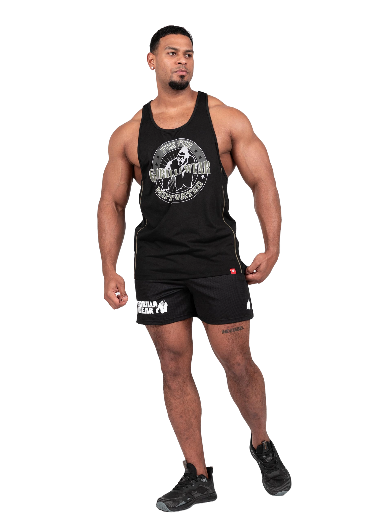 Gorilla Wear Casper Stringer, black/green