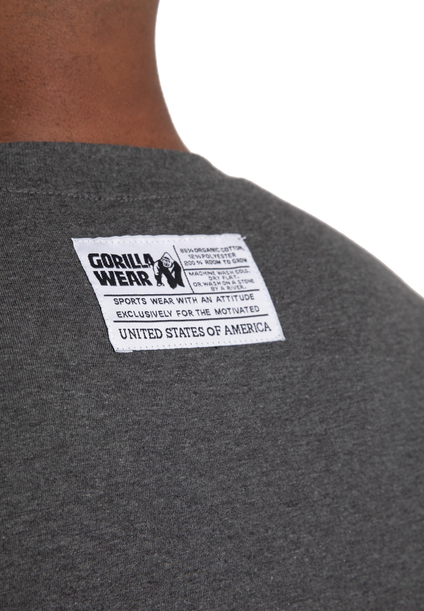 Gorilla Wear Classic T-Shirt, dark grey