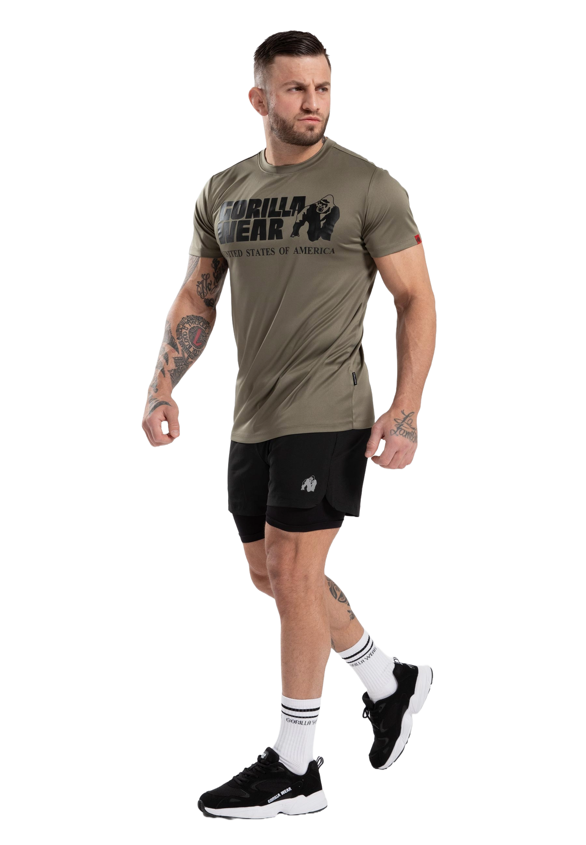Gorilla Wear Classic Training T-Shirt, army green