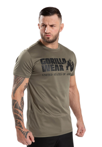 Gorilla Wear Classic Training T-Shirt, army green