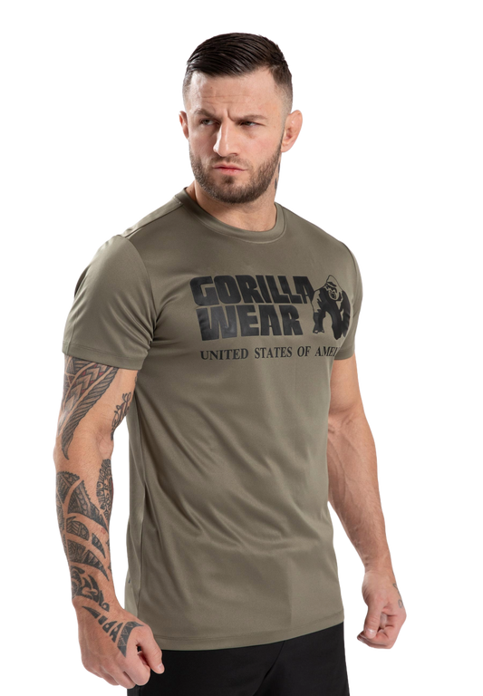 Gorilla Wear Classic Training T-Shirt, army green
