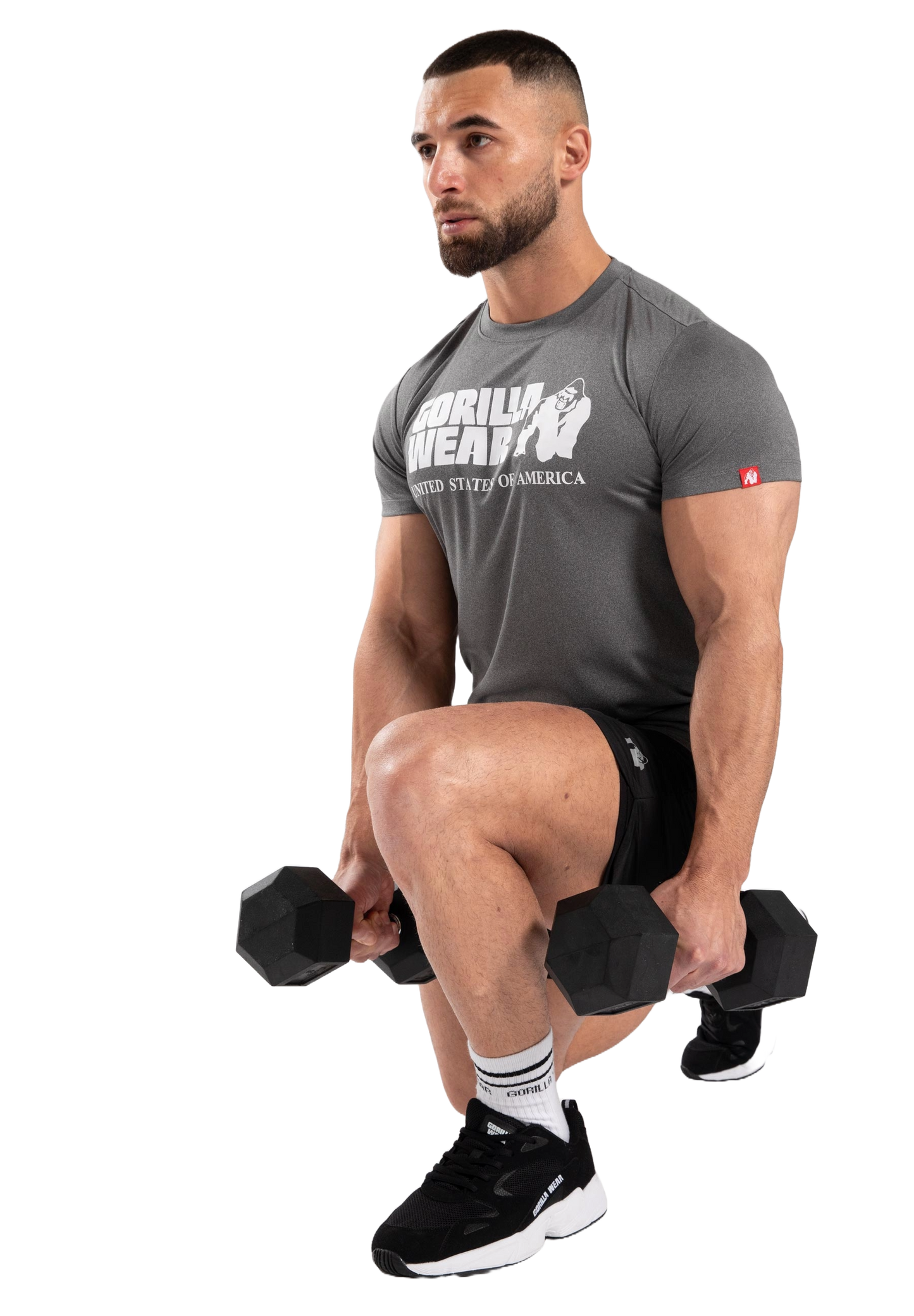 Gorilla Wear Classic Training T-Shirt, grey melange