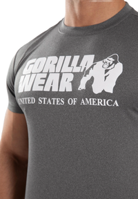 Gorilla Wear Classic Training T-Shirt, grey melange