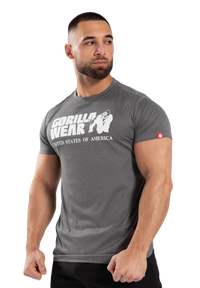 Gorilla Wear Classic Training T-Shirt, grey melange