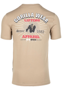 Gorilla Wear Oregon T-Shirt, beige