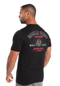 Gorilla Wear Oregon T-Shirt, black