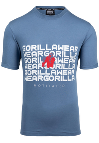 Gorilla Wear Bradley T-Shirt, coronet blue