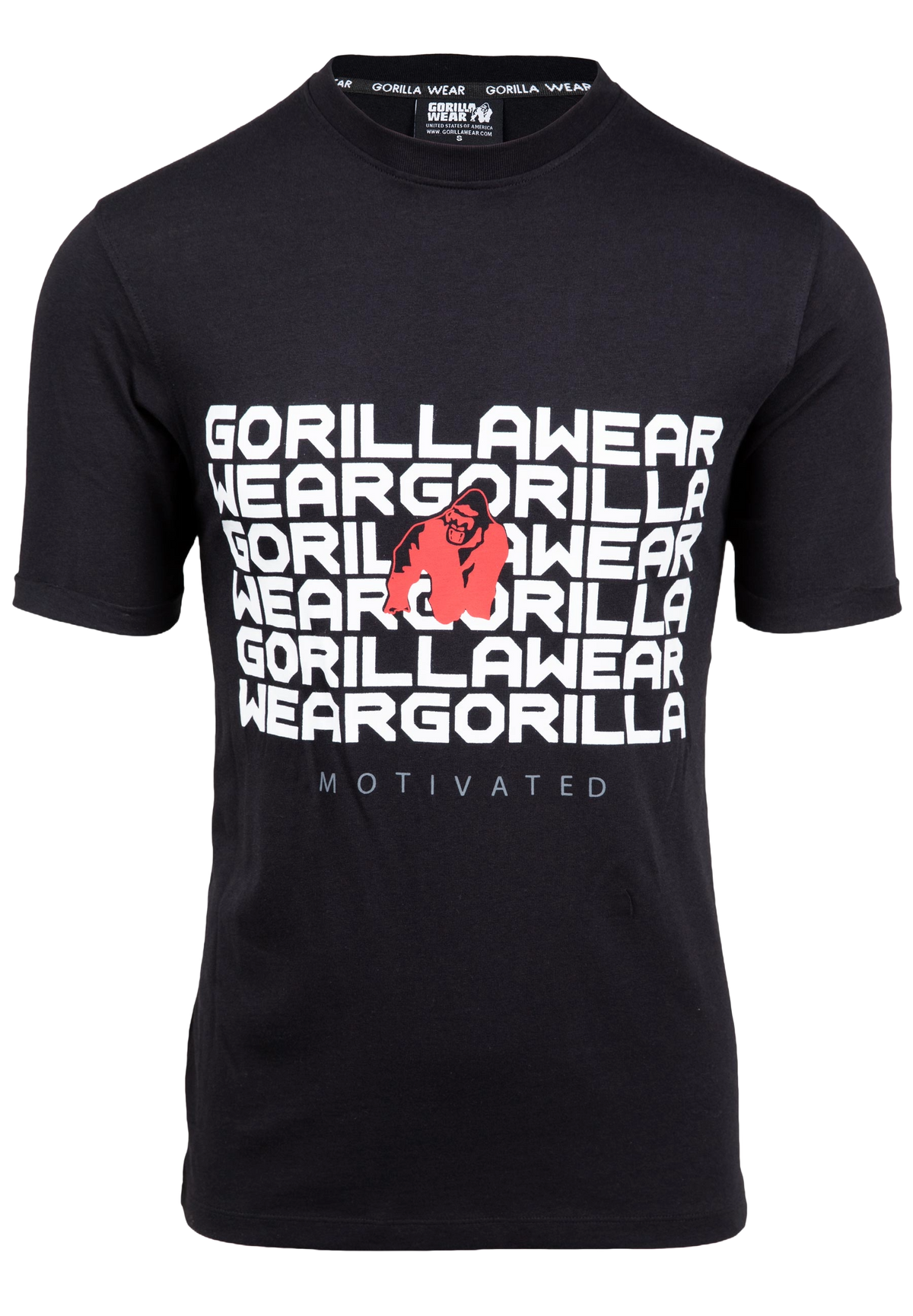 Gorilla Wear Bradley T-Shirt, black