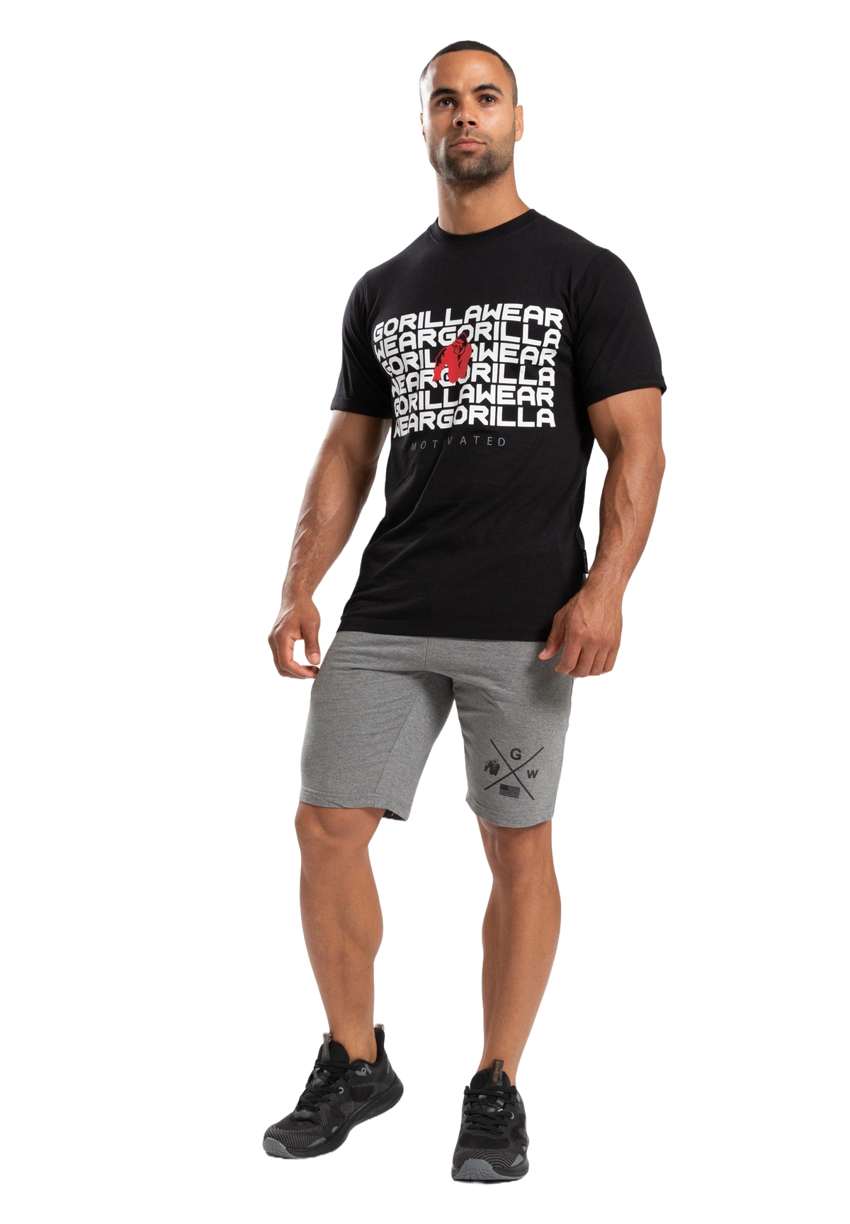 Gorilla Wear Bradley T-Shirt, black