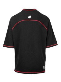 Gorilla Wear Finley Oversized T-Shirt, black/red