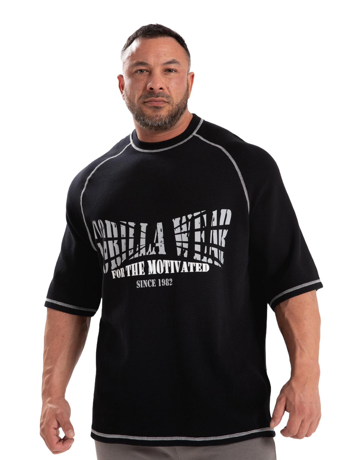 Gorilla Wear Finley Oversized T-Shirt, black/grey