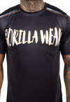 Gorilla Wear Clayton T-Shirt, black/gold
