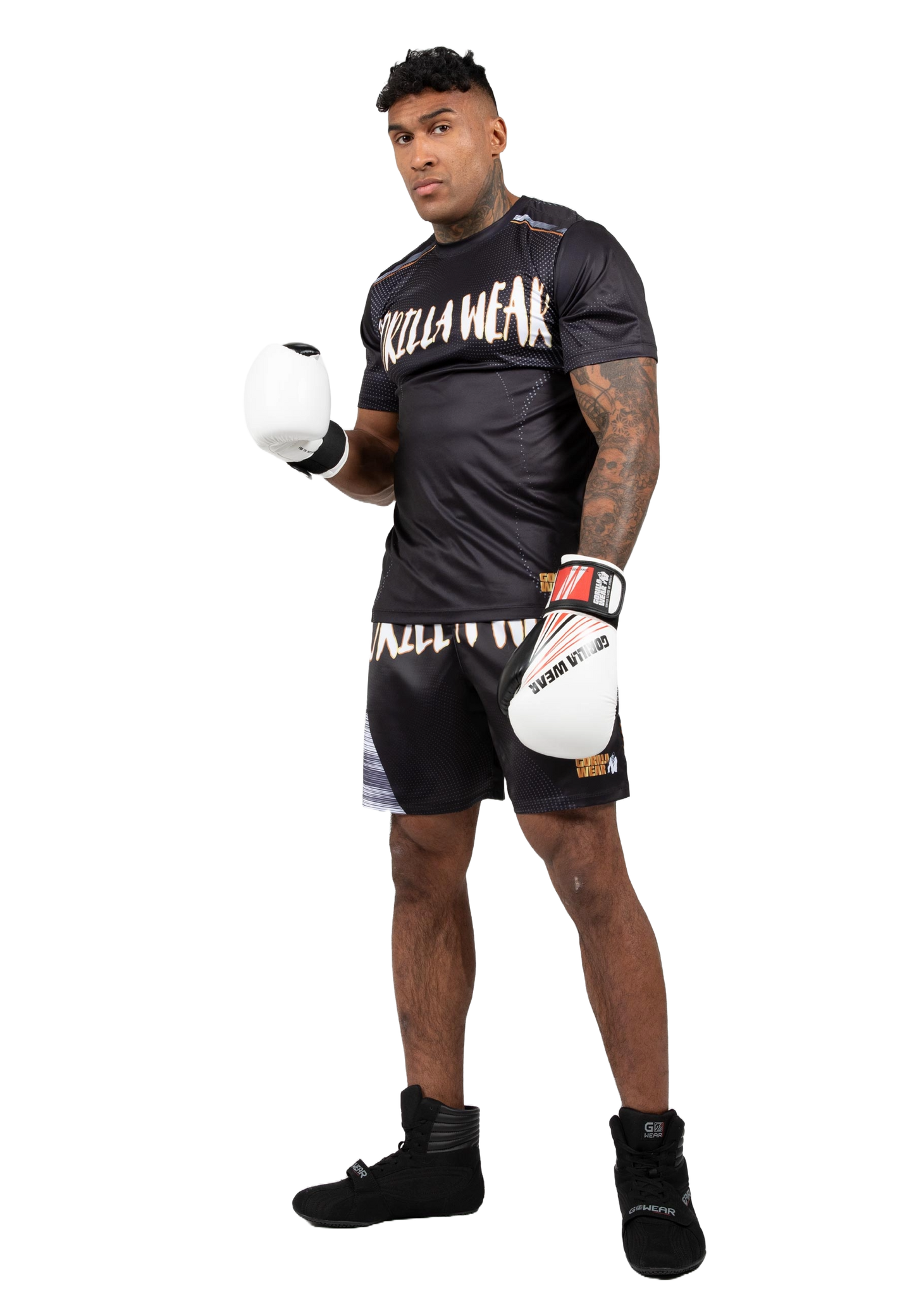 Gorilla Wear Clayton T-Shirt, black/gold