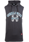 Gorilla Wear Chico S/L Hooded T-Shirt, dark grey