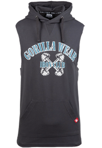 Gorilla Wear Chico S/L Hooded T-Shirt, dark grey