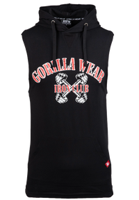 Gorilla Wear Chico S/L Hooded T-Shirt, black