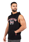 Gorilla Wear Chico S/L Hooded T-Shirt, black