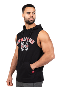 Gorilla Wear Chico S/L Hooded T-Shirt, black