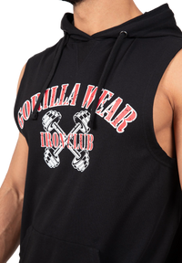Gorilla Wear Chico S/L Hooded T-Shirt, black
