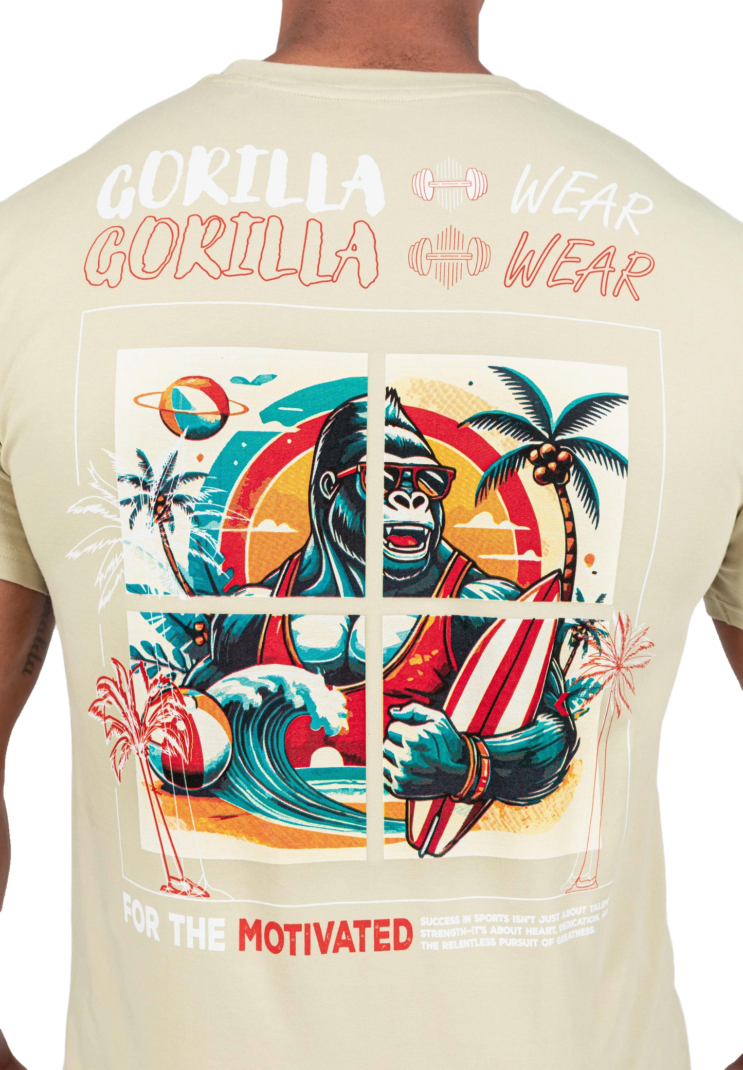 Gorilla Wear Santa Cruz T-Shirt, light green