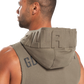 Gorilla Wear Marshall Sleeveless Hoodie, army green