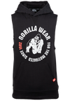 Gorilla Wear Marshall Sleeveless Hoodie, black