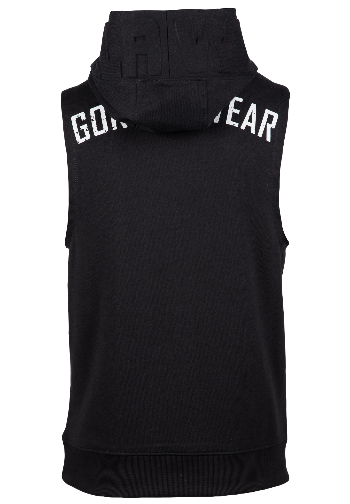 Gorilla Wear Marshall Sleeveless Hoodie, black