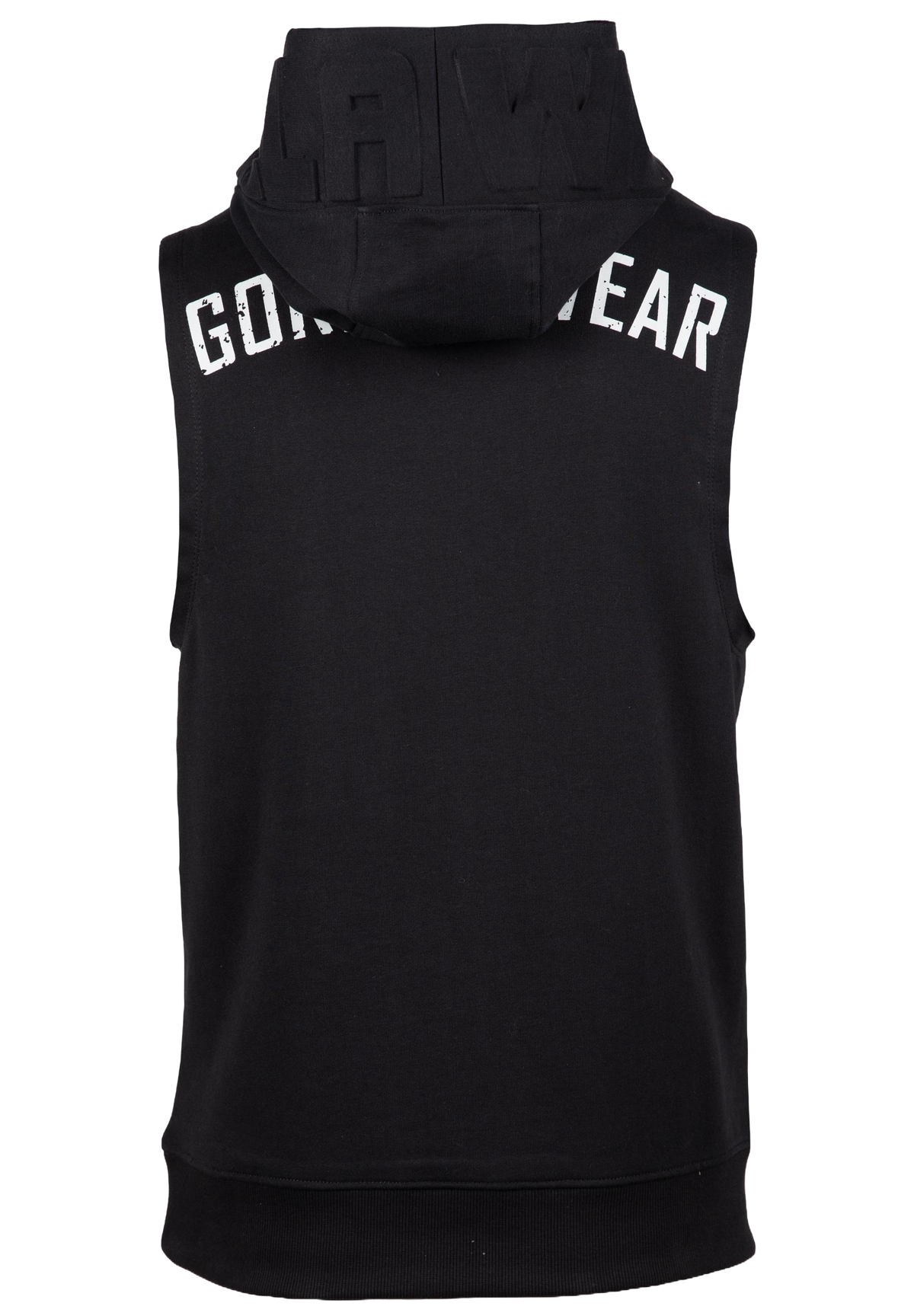 Gorilla Wear Marshall Sleeveless Hoodie, black