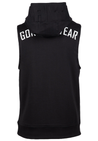 Gorilla Wear Marshall Sleeveless Hoodie, black