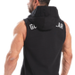 Gorilla Wear Marshall Sleeveless Hoodie, black