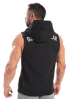Gorilla Wear Marshall Sleeveless Hoodie, black