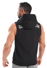 Gorilla Wear Marshall Sleeveless Hoodie, black