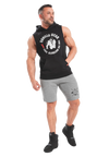 Gorilla Wear Marshall Sleeveless Hoodie, black
