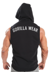 Gorilla Wear Marshall Sleeveless Hoodie, black