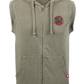 Gorilla Wear Silverdale Sleeveless Hoodie, army green