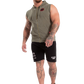 Gorilla Wear Silverdale Sleeveless Hoodie, army green