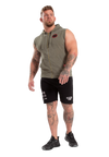 Gorilla Wear Silverdale Sleeveless Hoodie, army green