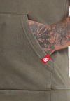 Gorilla Wear Silverdale Sleeveless Hoodie, army green