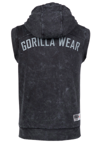 Gorilla Wear Silverdale Sleeveless Hoodie, black