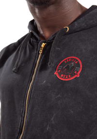 Gorilla Wear Silverdale Sleeveless Hoodie, black